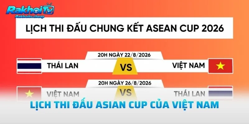 Lịch Thi Đấu Asian Cup Của Việt Nam